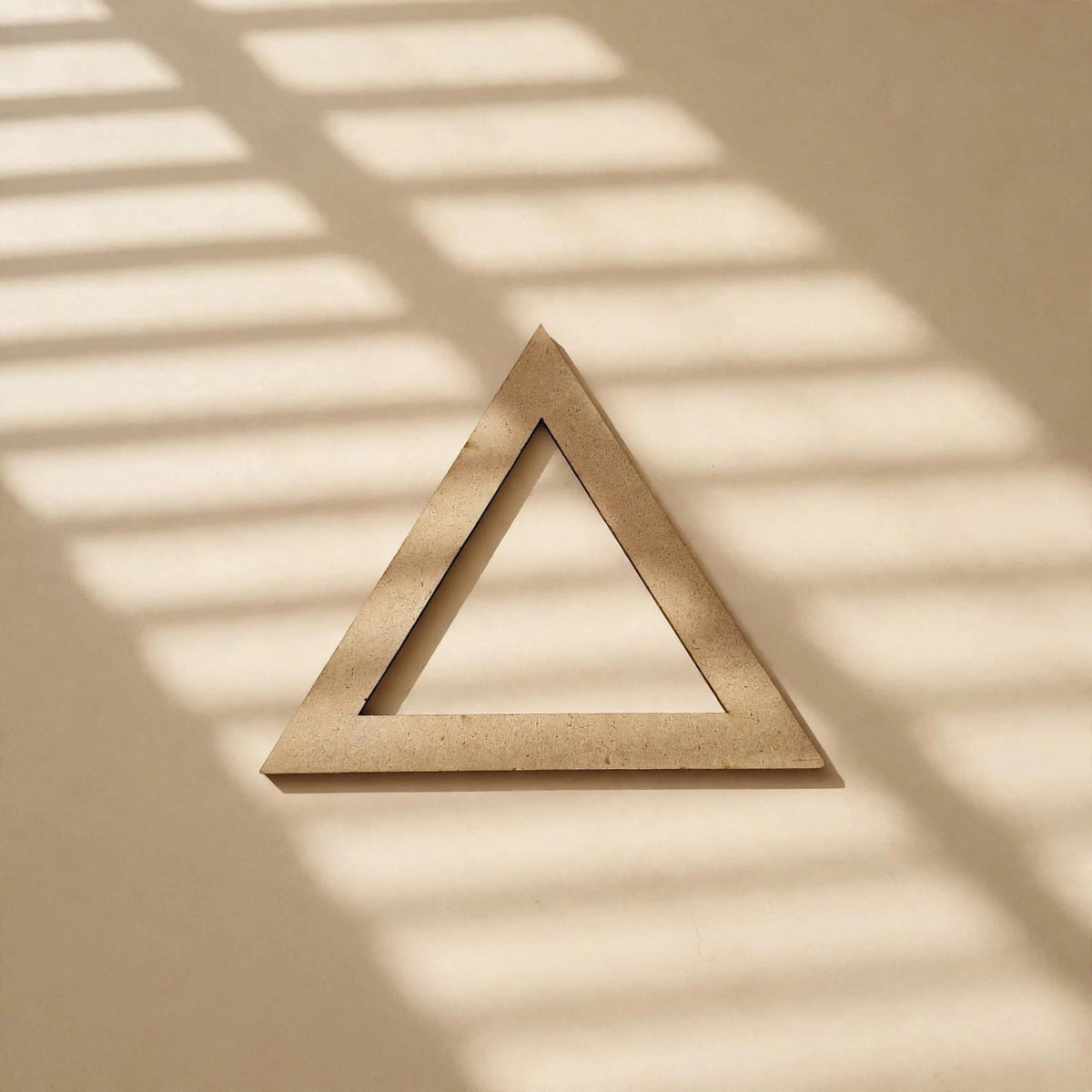 MDF CRAFT RING TRIANGLE