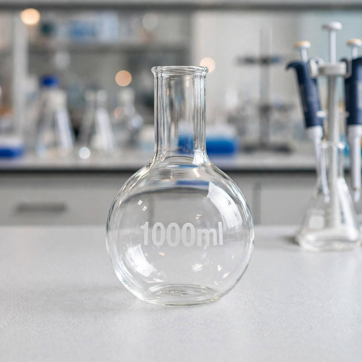Flat bottom flask