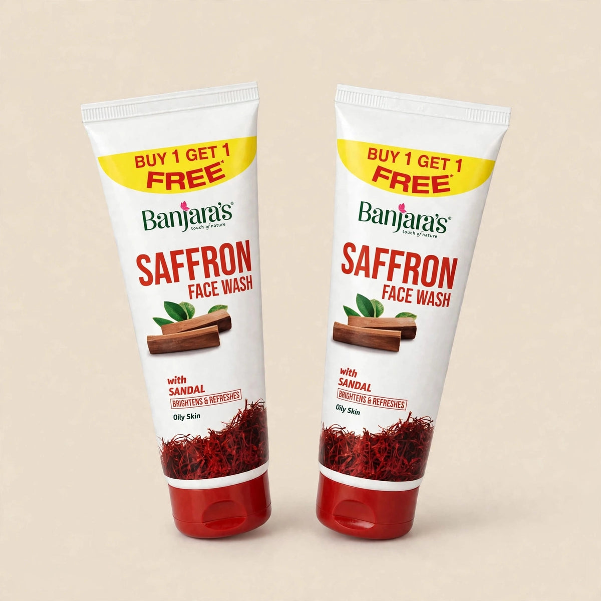 Banjaras SAFFRON FACE WASH