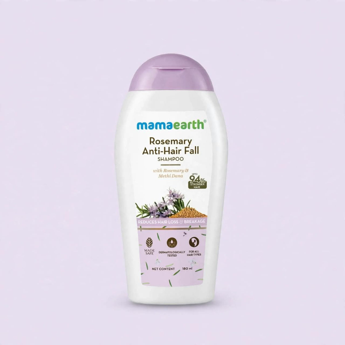 mamaearth Rosemary anti-hair fall shampoo