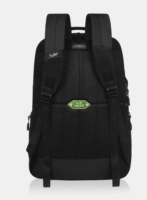 SKYBAGS Medium 25 L Laptop Backpack CHESTER PRO 03 LAPTOP BACKPACK BLACK (Black)