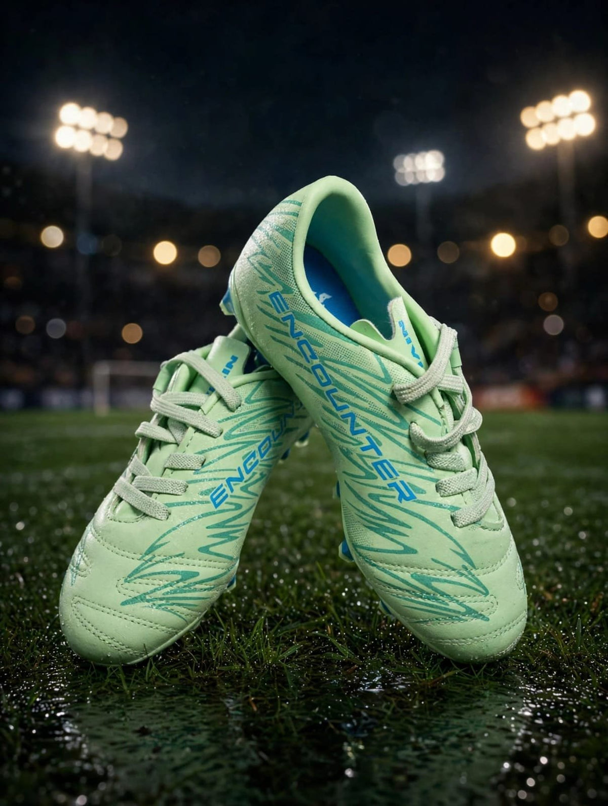 Nivia Encounter Football Boot - Mint Green