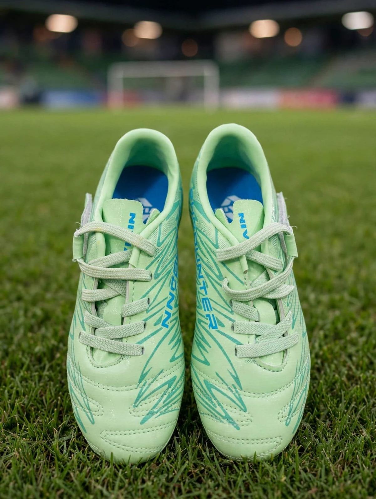 Nivia Encounter Football Boot - Mint Green