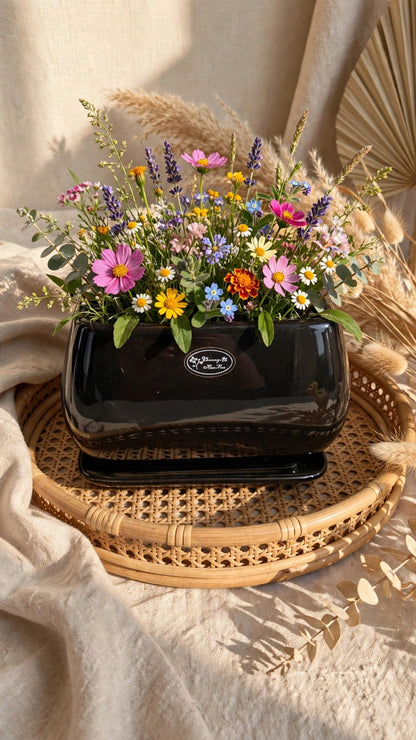 CERAMIC FLOWER POT HH - 137