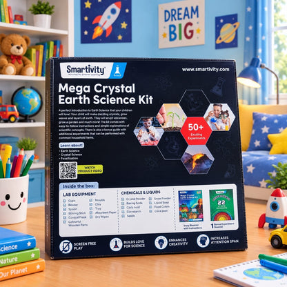Mega Crystal Earth Science Kit