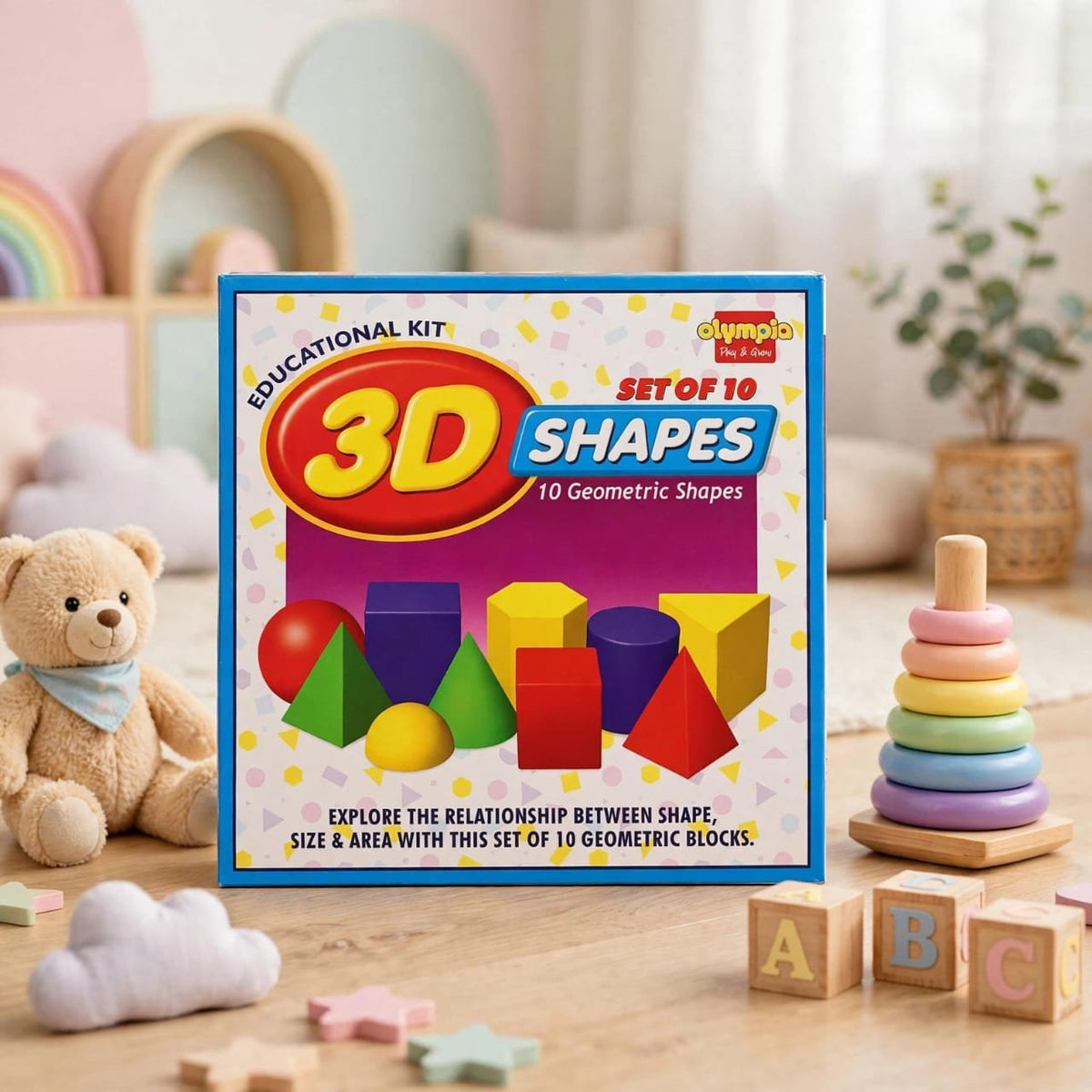 Educational kit 3D SHAPES