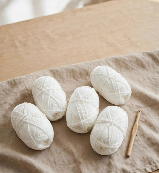MILK COTTON YARN