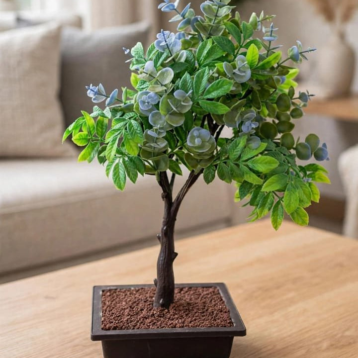GL PLASTIC FLOWER WITH POT