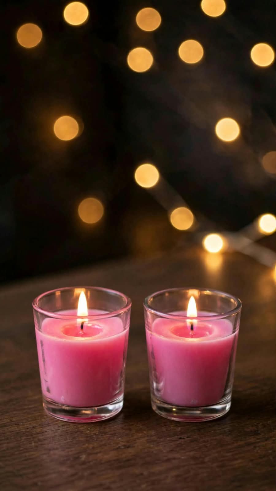  Scented Glass Votive Candles