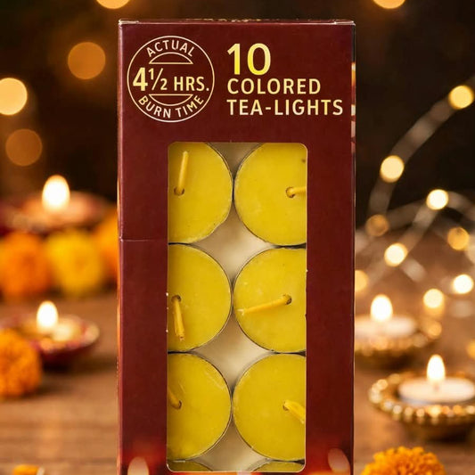 10 COLOUR CANDLES