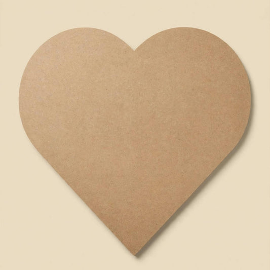 HEART SHAPE MDF BOARD