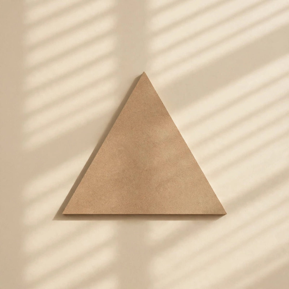 MDF BOARD TRIANGLE SHAPE