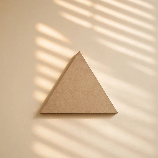 MDF CUTOUT TRIANGLE