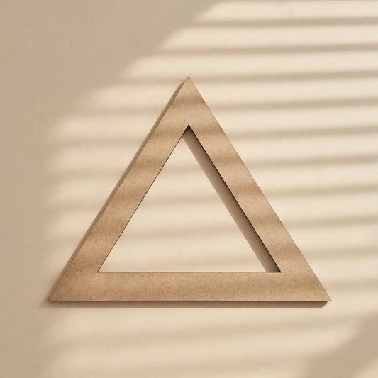 MDF CRAFT RING TRIANGLE