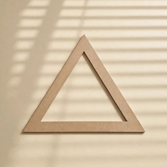 MDF CRAFT RING TRIANGLE