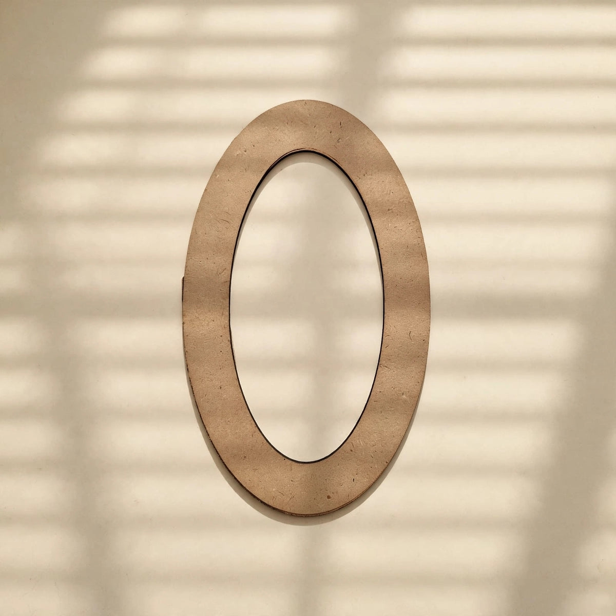 MDF CRAFT RING OVEL