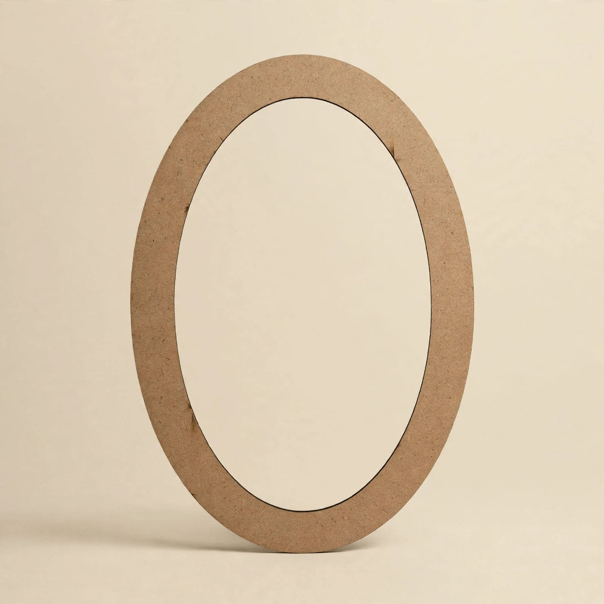 MDF CRAFT RING OVEL