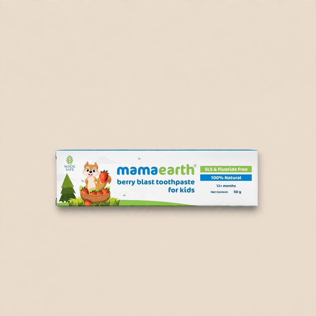 mamaearth berry blast toothpaste for kids