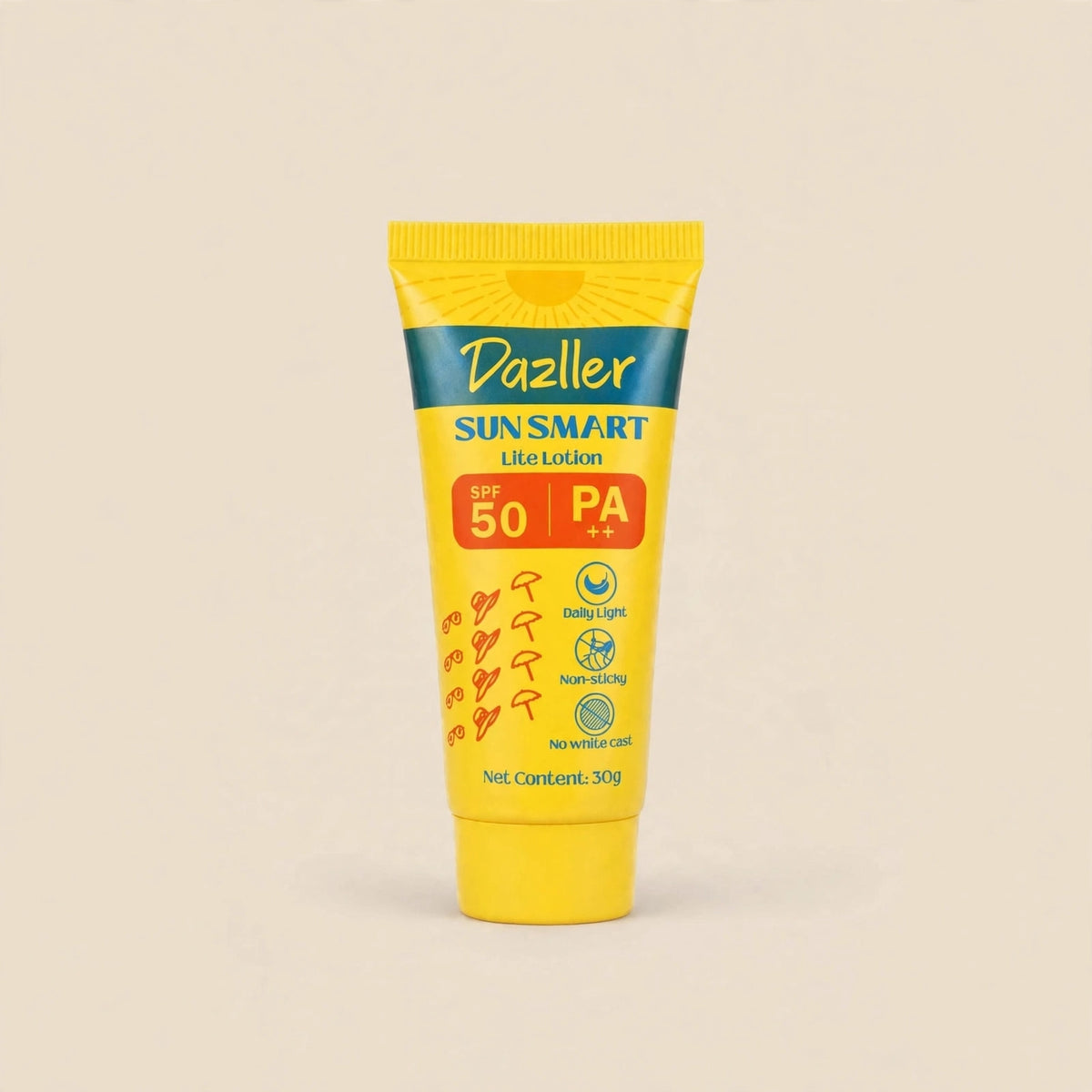 Dazller sun smart lite lotion