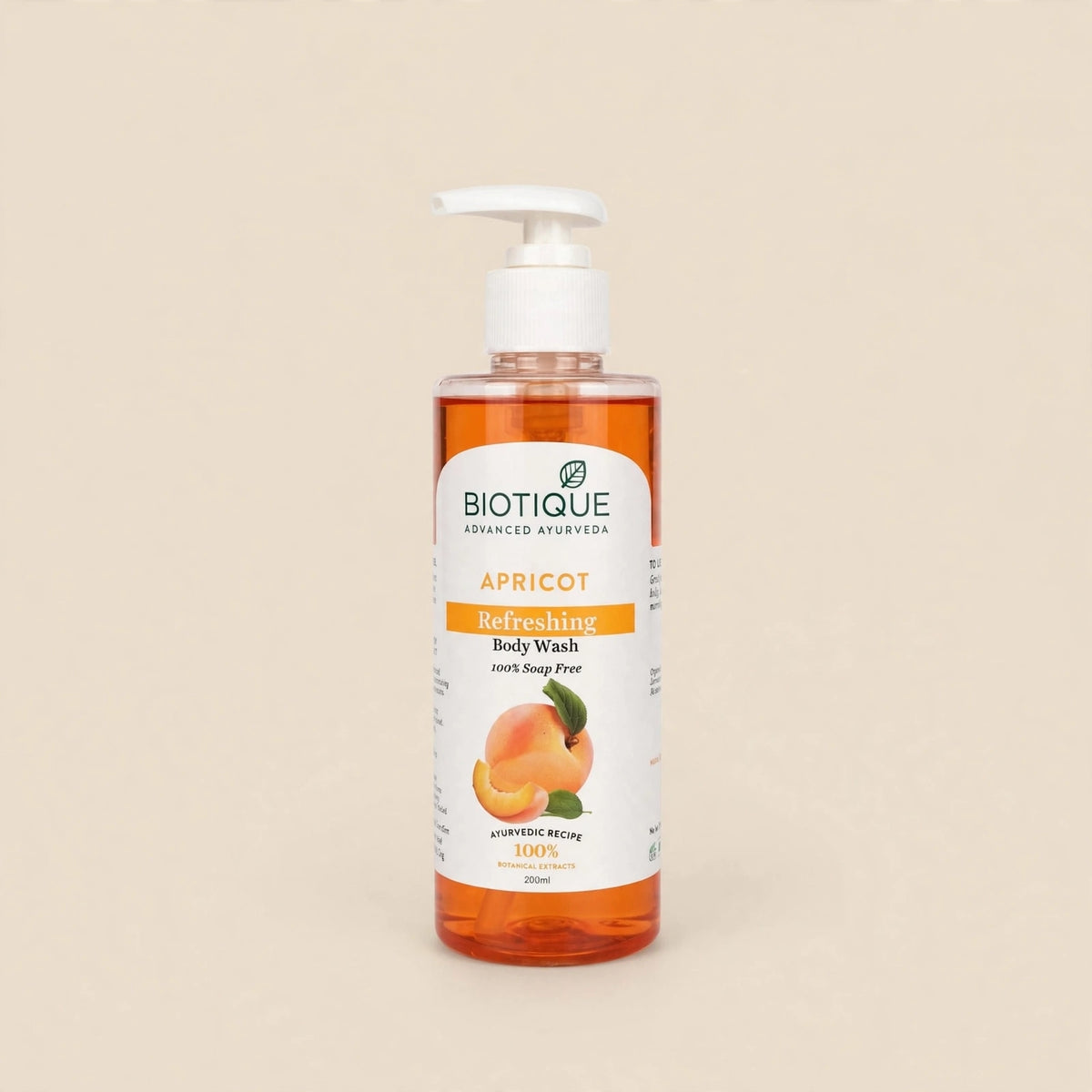 BIOTIQUE APRICOT REFRESHHING BODY WASH