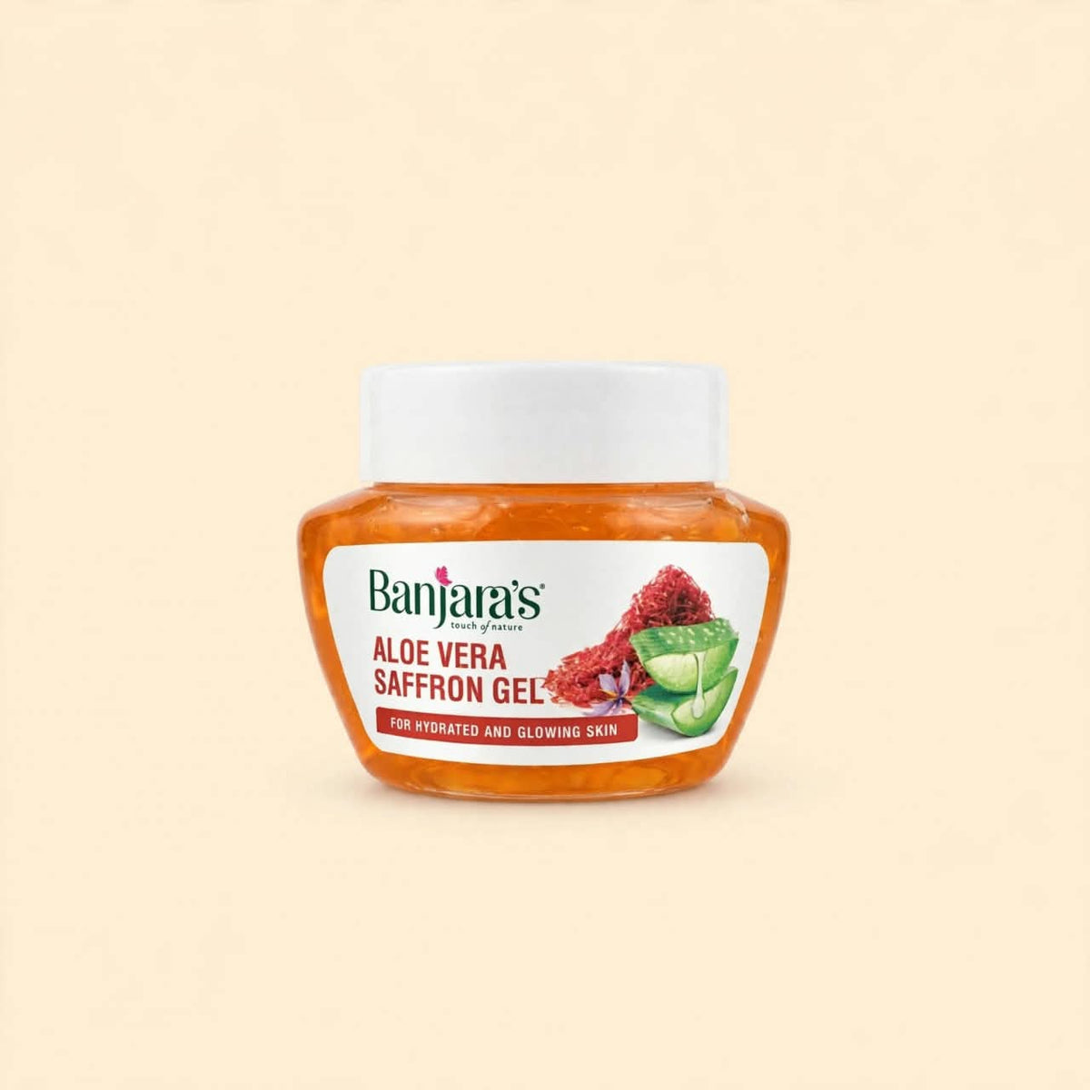Banjaras aloe vera saffron gel