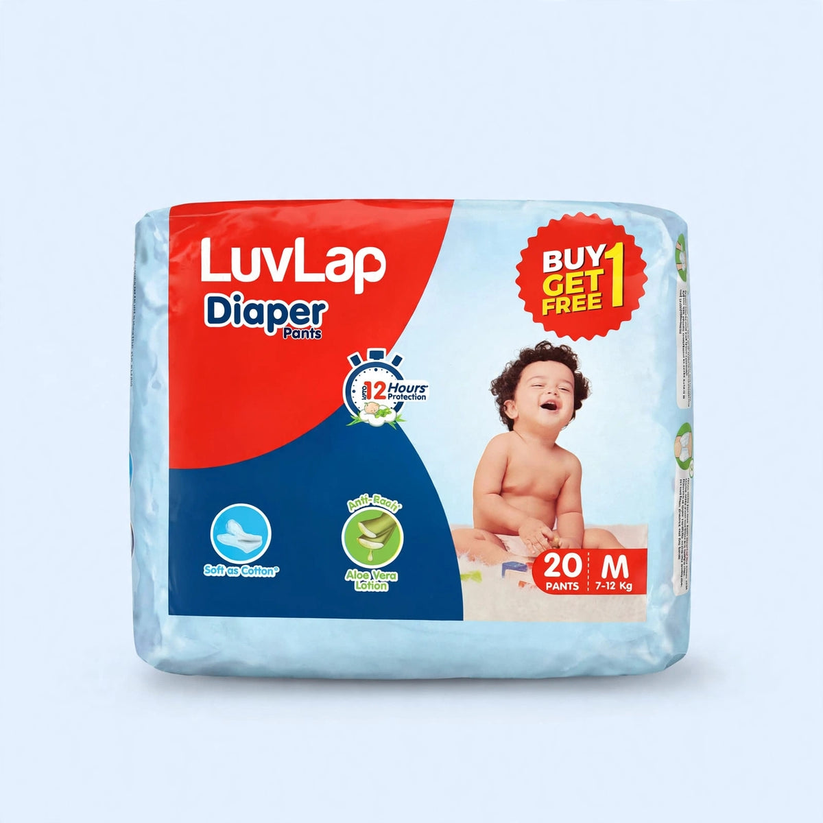 LuvLap Diaper Pants M